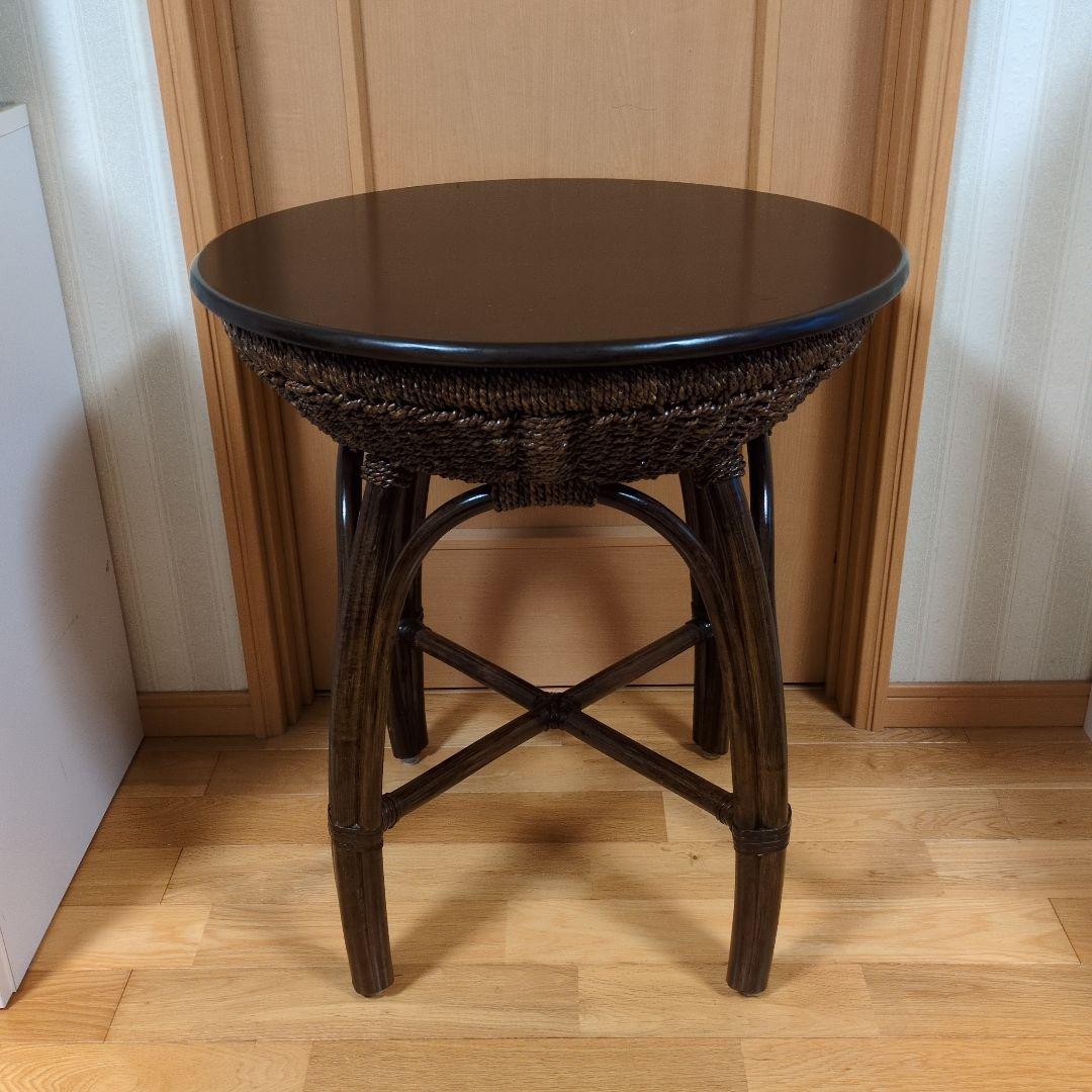 moeath様　ラタン　サイドテーブル