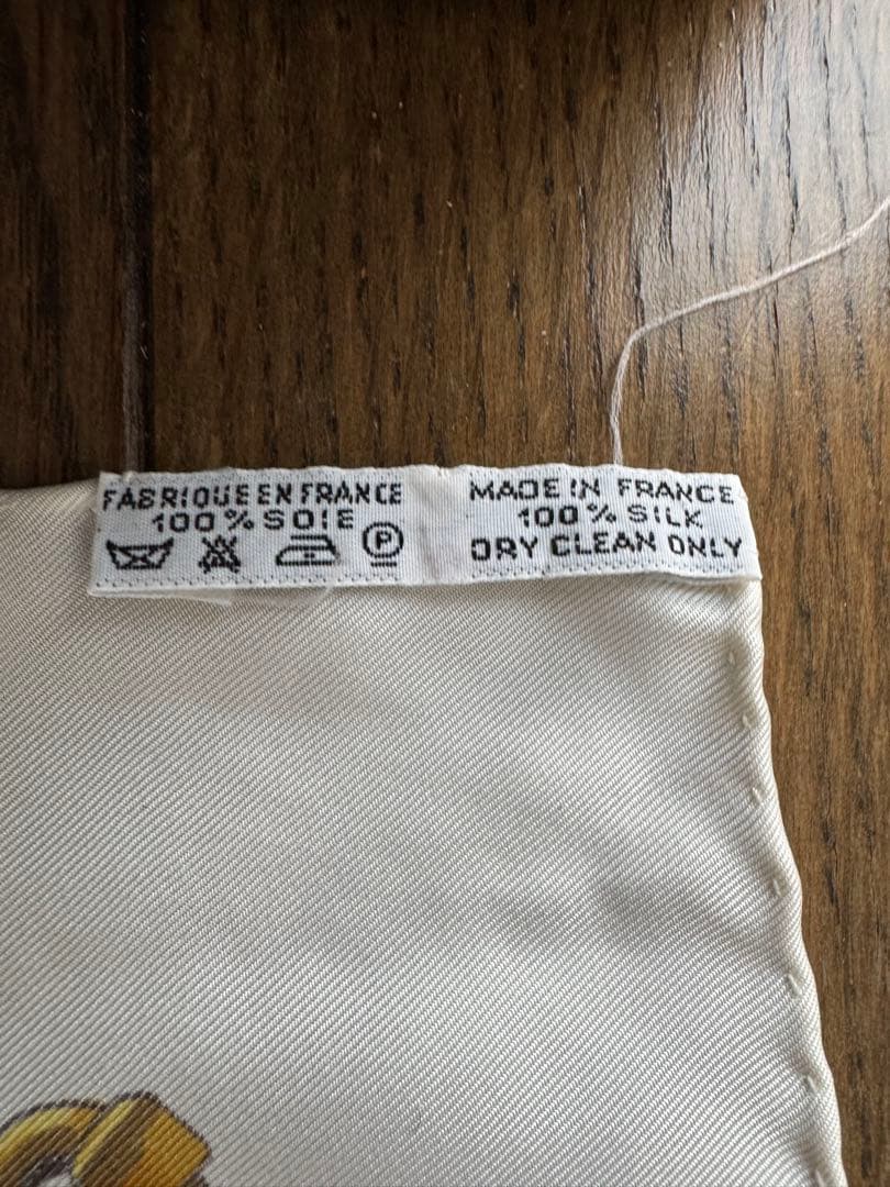 エルメス 海軍と騎馬軍団のイラスト スカーフ