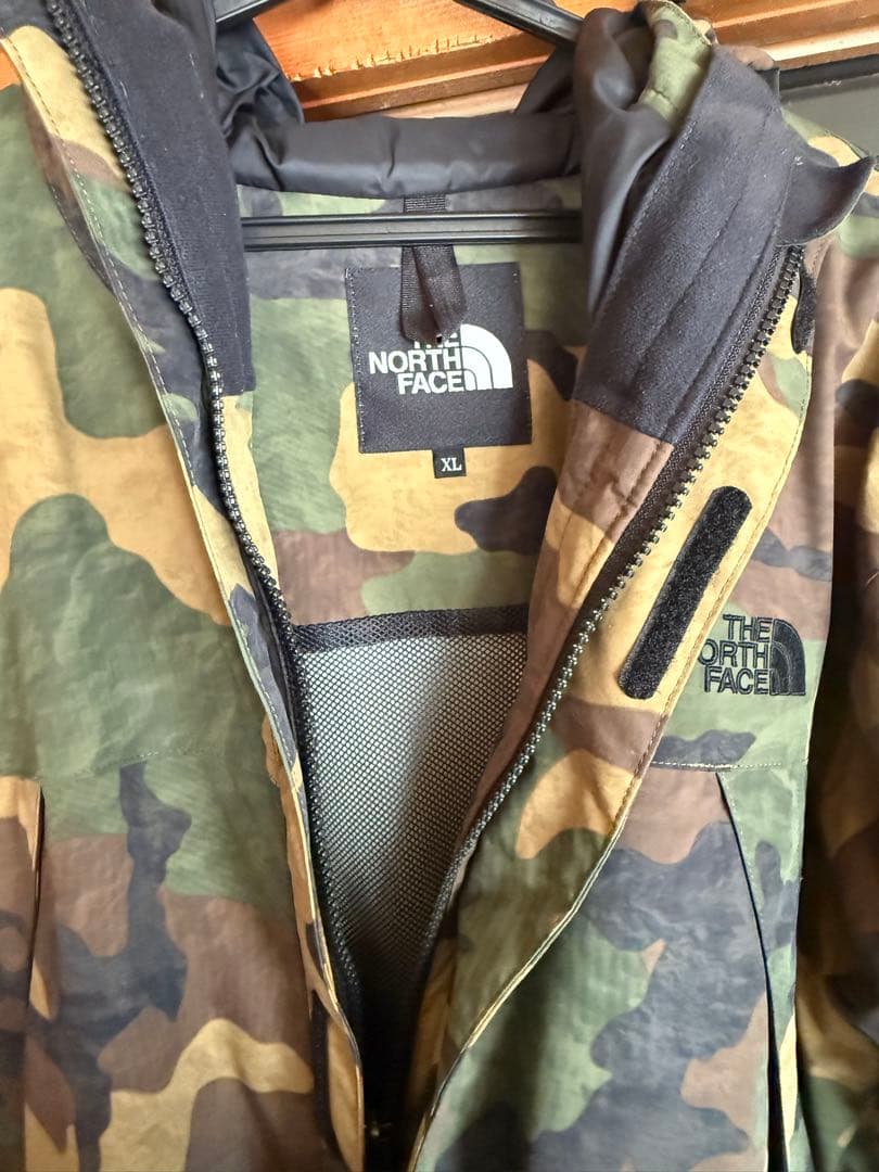THE NORTH FACE 迷彩 マウンテンパーカー XL