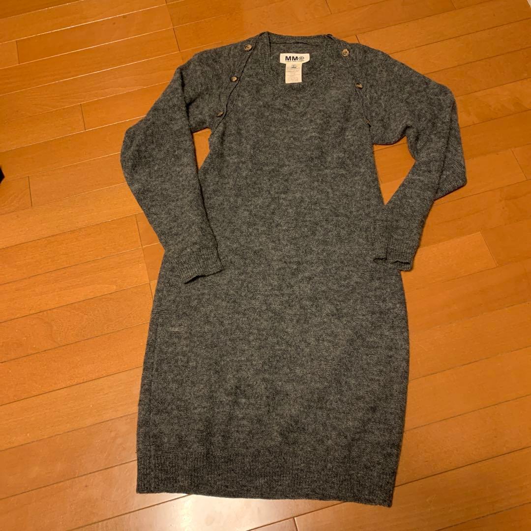 本日限定MM6 グレー ワンピース