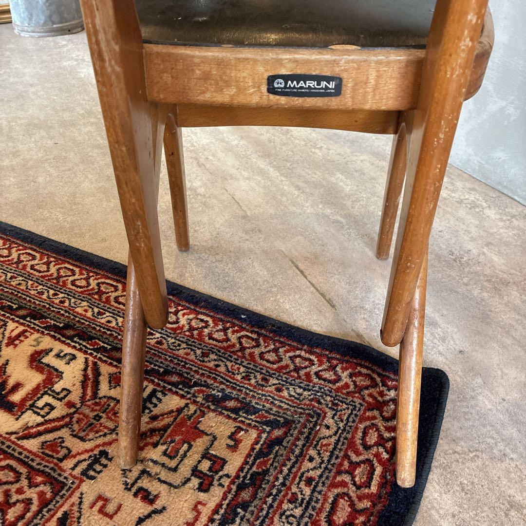 希少　オールドマルニ　デルタチェア　ブラック