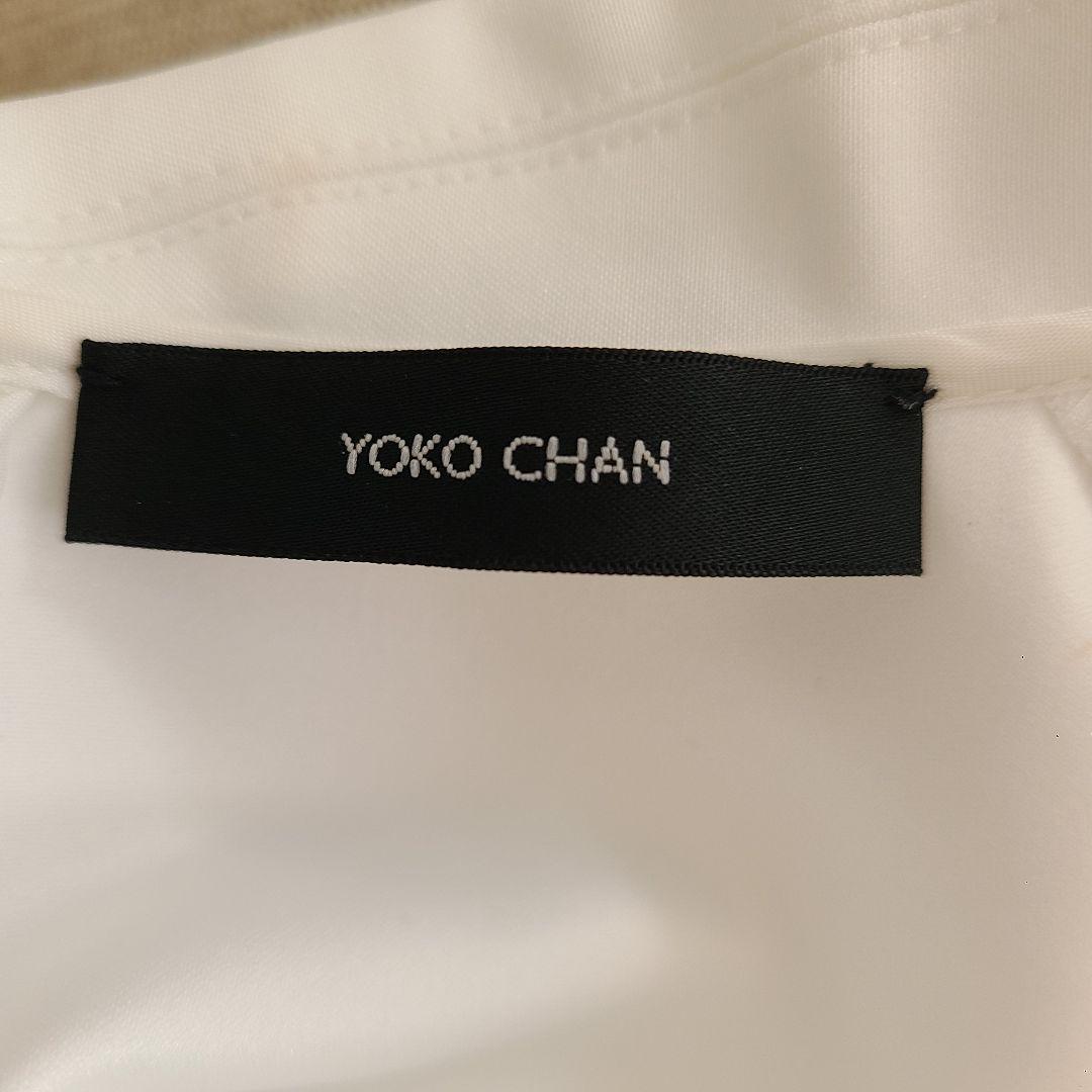 YOKO CHAN ヨーコチャン パフスリーブブラウス ホワイト 38