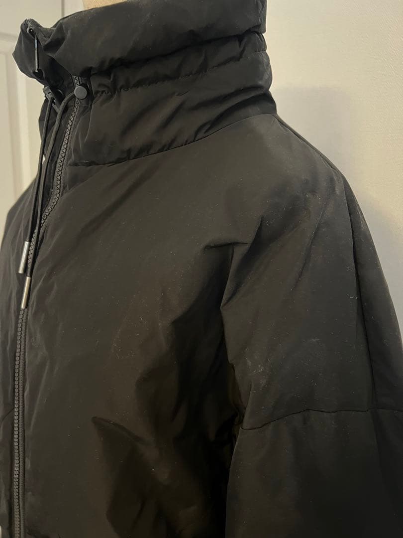 någonstans ブラック ダウンジャケット 36