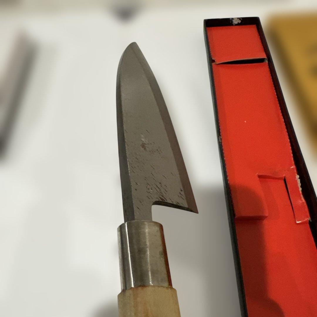 日本の高品質の調理用鋼ナイフ　寿司ナイフ　刺身ナイフ　未使用