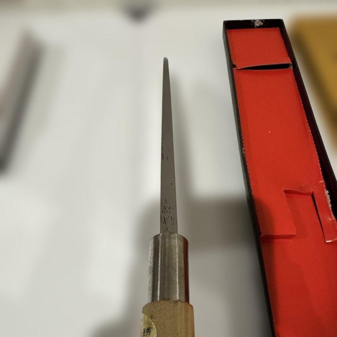 日本の高品質の調理用鋼ナイフ　寿司ナイフ　刺身ナイフ　未使用