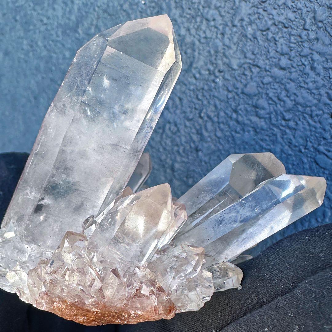 希少❗️高透明度❗虹入り☆超綺麗♡超強いパワー ヒマラヤ水晶 クラスターA1521