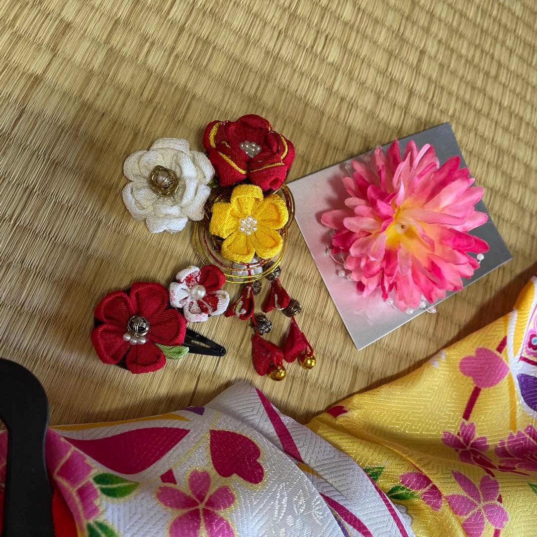 七五三着物セット 花柄