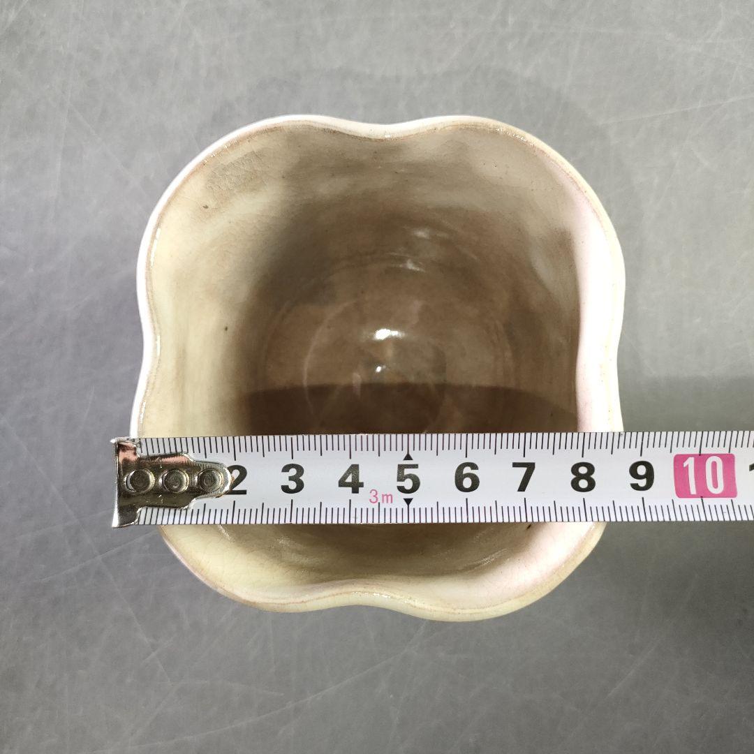 A1207-7/虎渓山 水月窯/粉吹風向付5客/共箱/小鉢/湯呑/懐石道具/