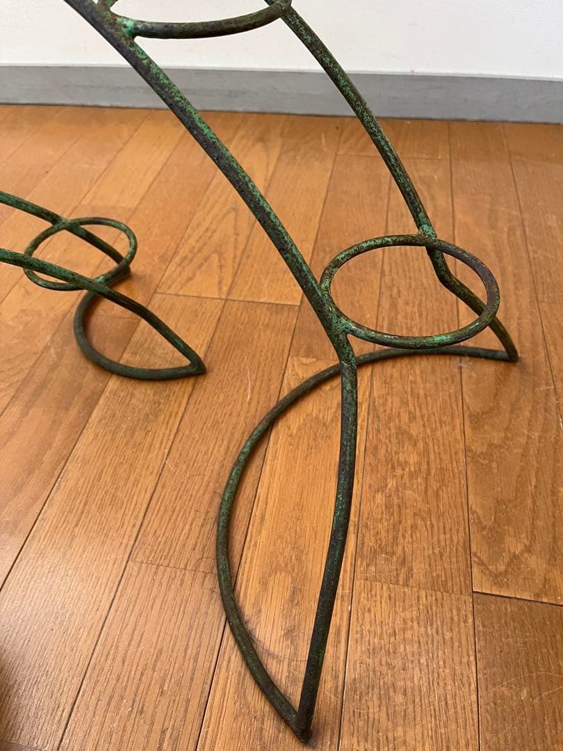 アンティーク　アイアン　プランタースタンド　ヴィンテージ　ミッドセンチュリー
