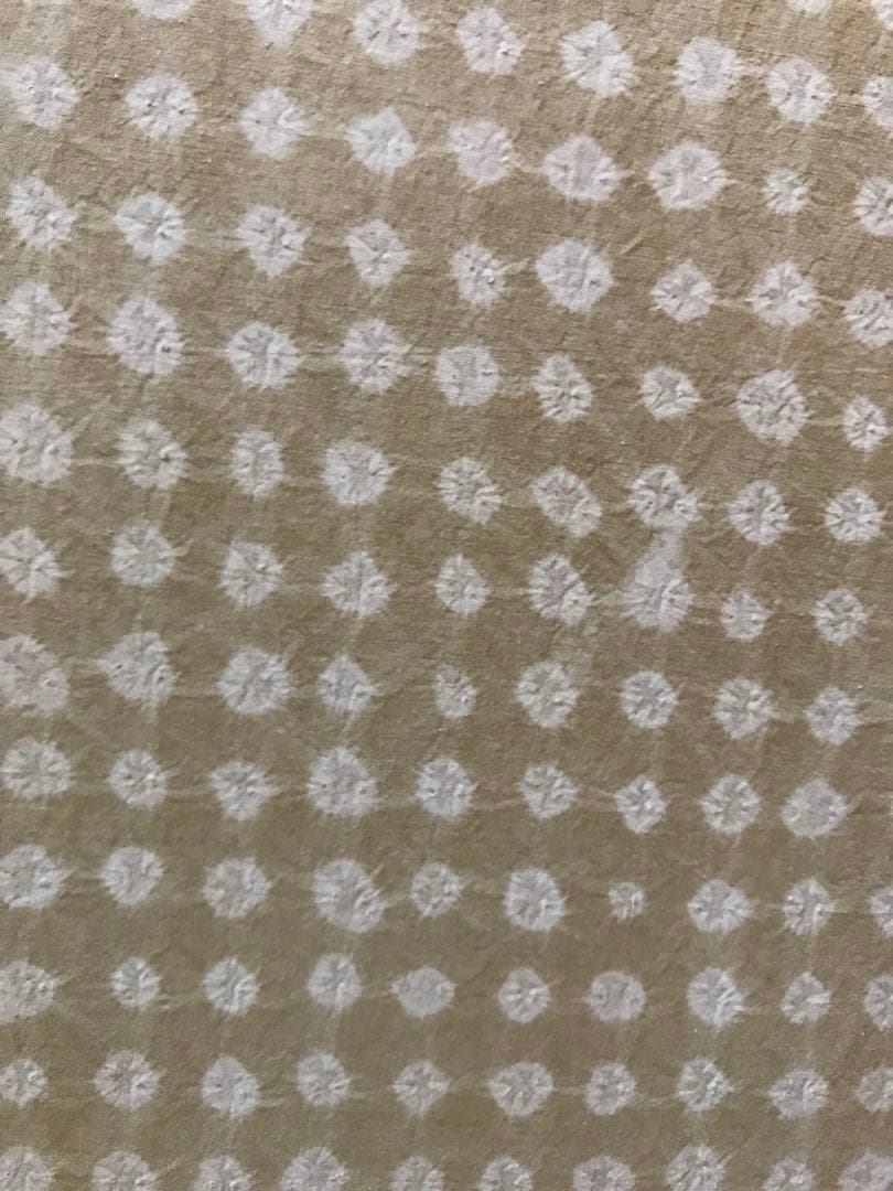 ヨーガンレール　シーツ　天然染料　絞り染め