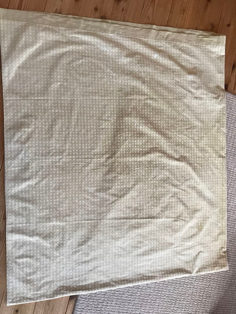 ヨーガンレール　シーツ　天然染料　絞り染め