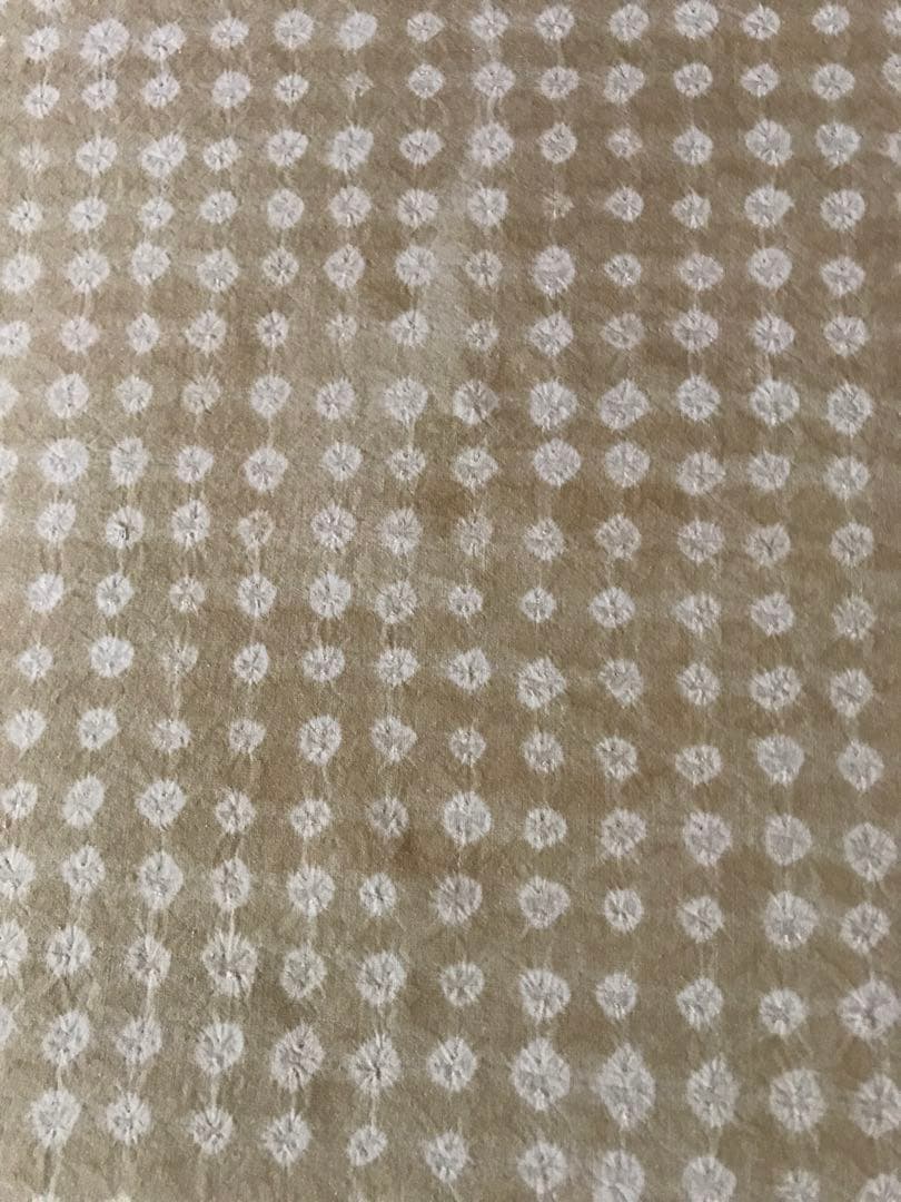 ヨーガンレール　シーツ　天然染料　絞り染め