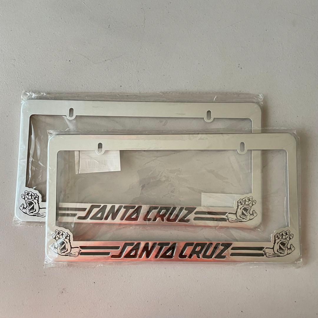 kado abo SANTACRUZ ナンバーフレーム1枚サンタクルーズ