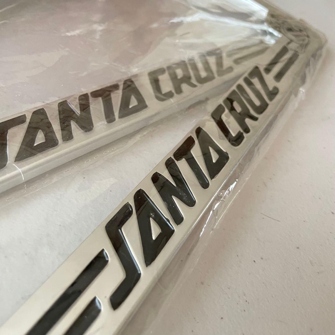 kado abo SANTACRUZ ナンバーフレーム1枚サンタクルーズ