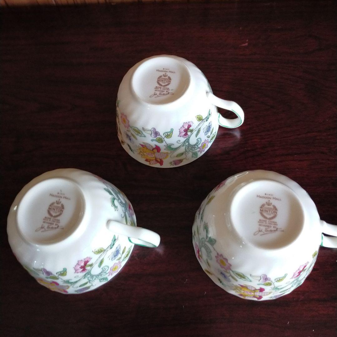 ミントン　ハドンホールシリーズ　ティーポット　カップ＆ソーサー他　15点セット