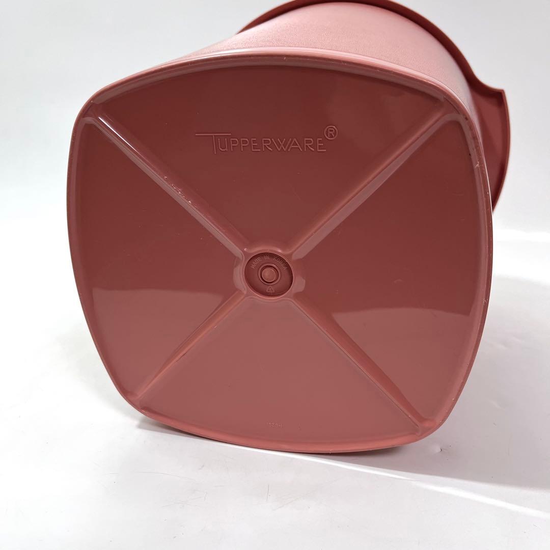 て43【特大サイズ】タッパーウェア マキシクイーンデコレーター サーモンピンク