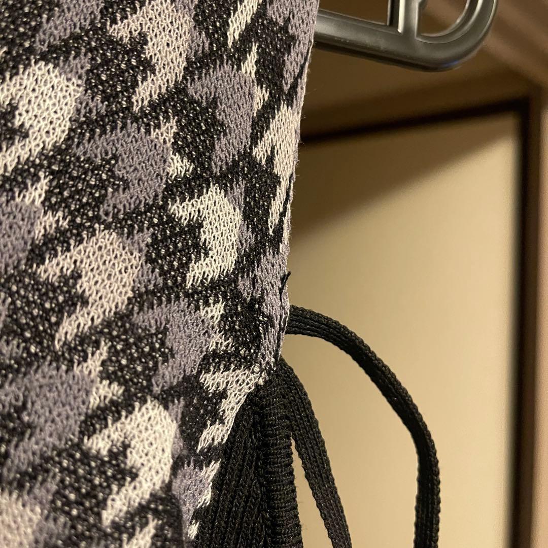 rienda many way フェイクファージャガードニットワンピース