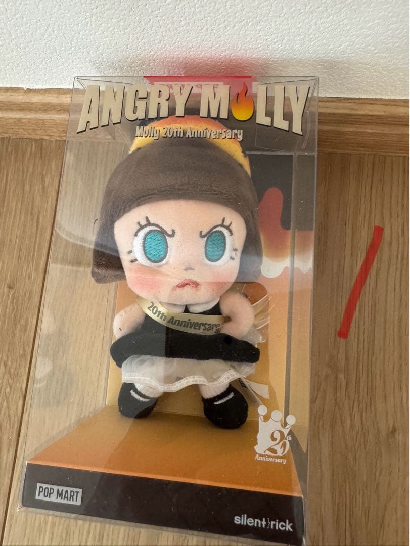 molly20周年AngryMolly ぬいぐるみペンダント