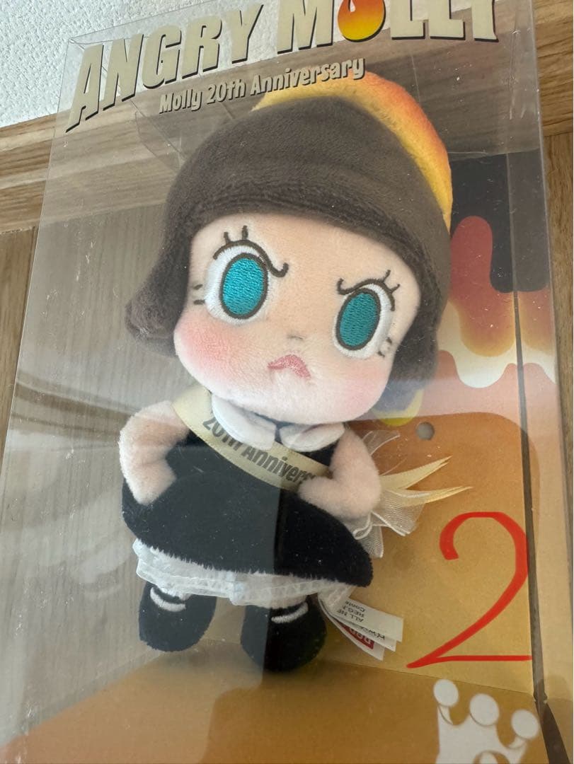 molly20周年AngryMolly ぬいぐるみペンダント