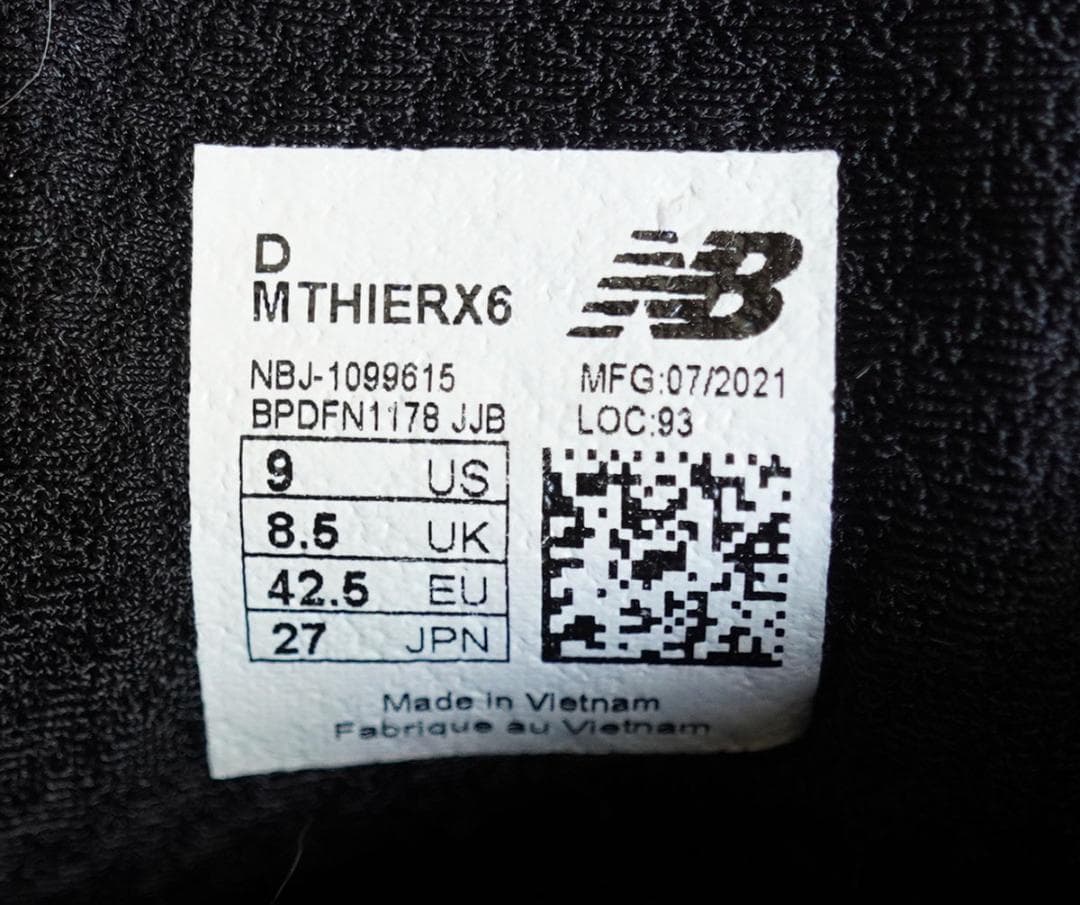 ニューバランス Fresh Foam Hierro M X6 27 ゴアテックス