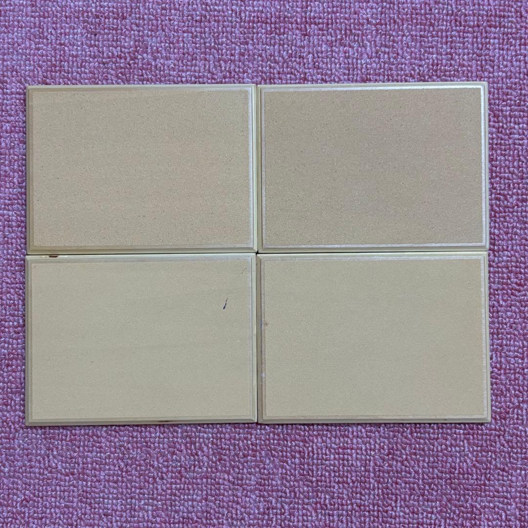 モンテッソーリ 感覚教具まとめ売り　雑音筒　触覚板1&2 色板第二&第三の箱