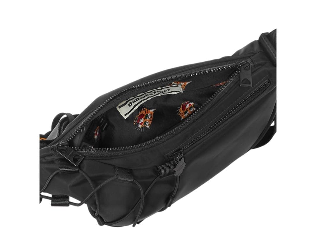 オニツカタイガー スモールメッセンジャーバッグ　新品　ブラック