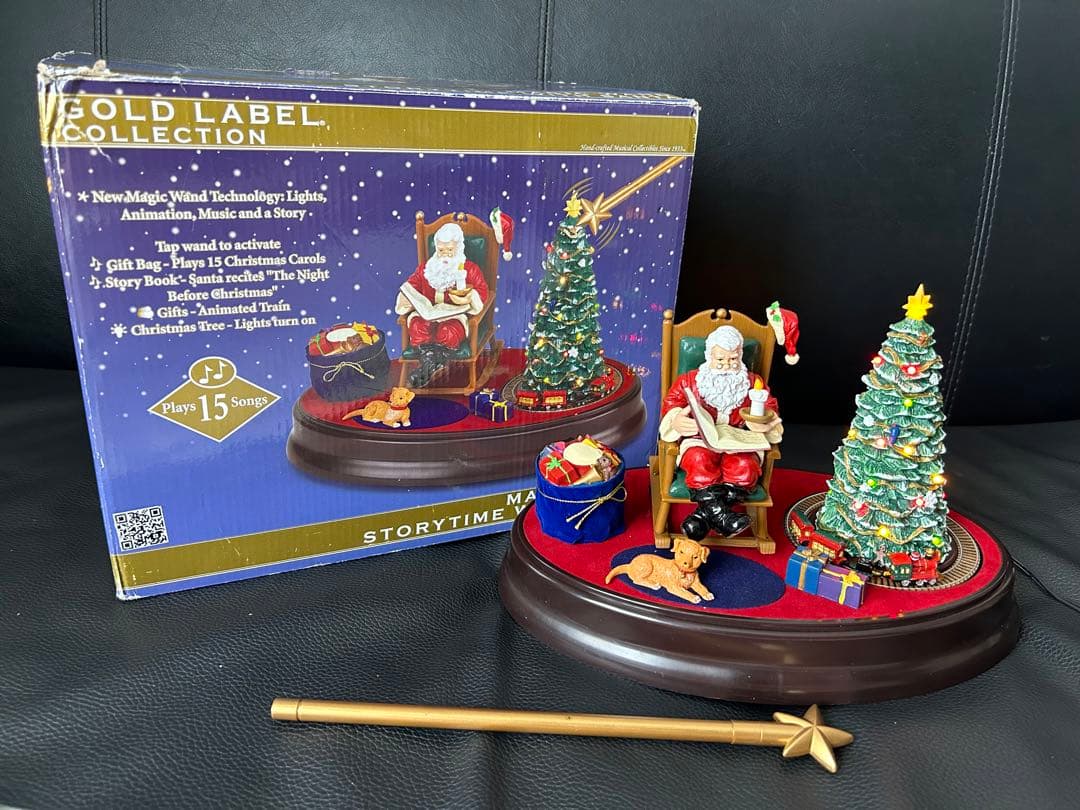 ミスター・クリスマス 魔法の杖 ストーリータイム with サンタ ★