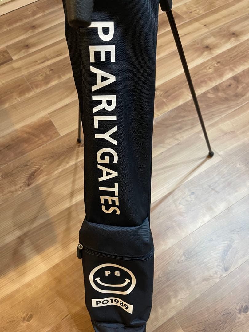 【美品】PEARLY GATES セルフスタンドサブバッグ ネイビー