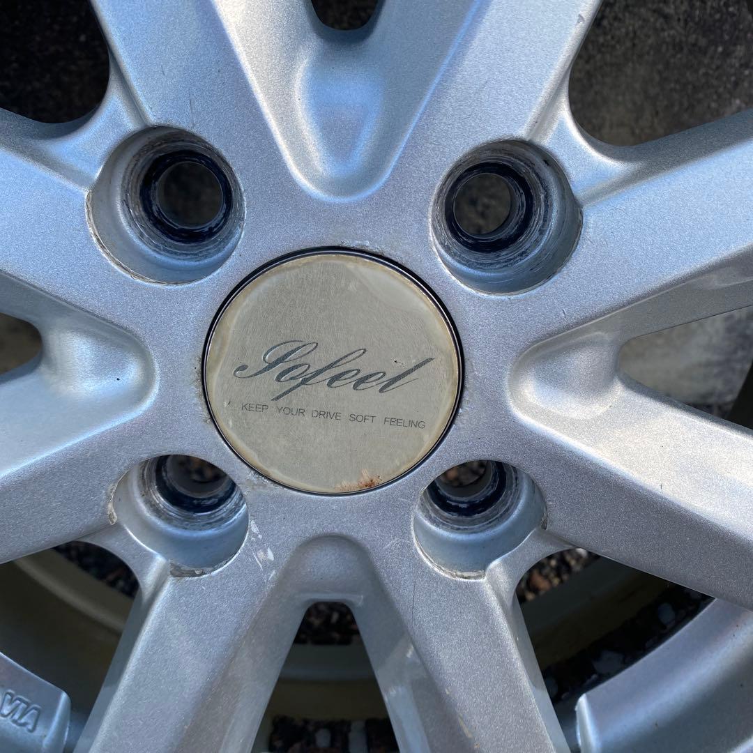 ①VRX2 21年製155/65R14社外アルミホイールタイヤ4本セット