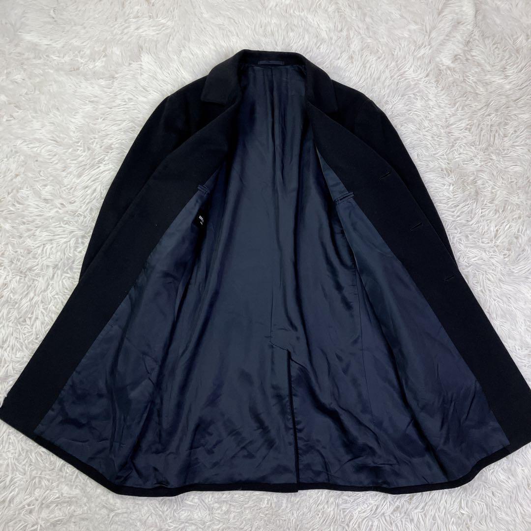 RING JACKETリングジャケット　カシミヤ混チェスターコート　48