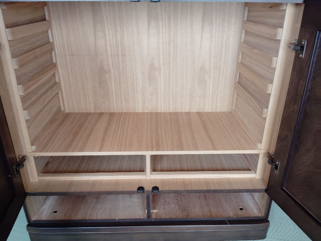 着物タンス 観音開き　北海道旭川家具 大雪工藝 和タンス