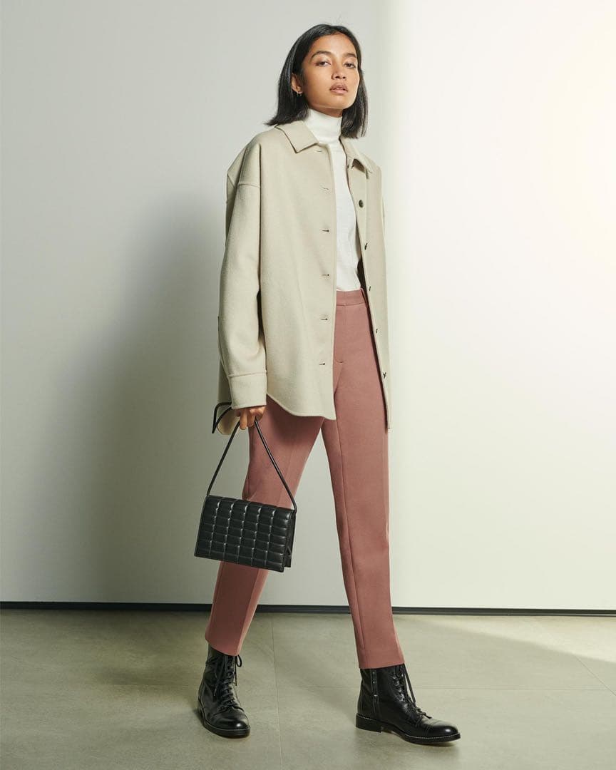 極美品✨️21AW　セオリー　Luxe New Divide シャツジャケット