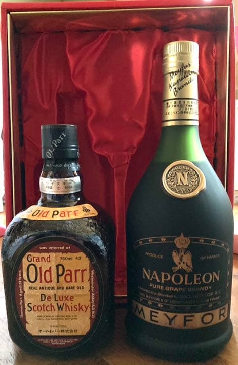 古酒ナポレオン　メイフォーとオールドパー