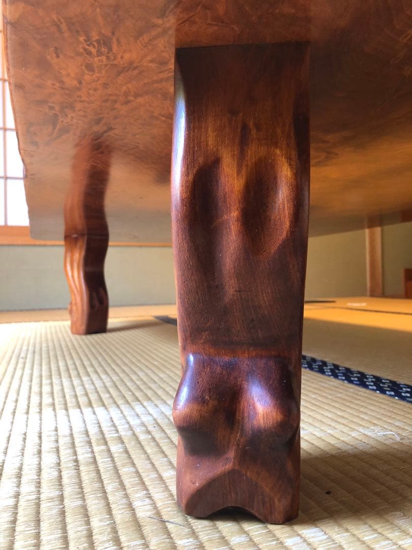 送料込み！　座卓 座敷机 ローテーブル 和家具