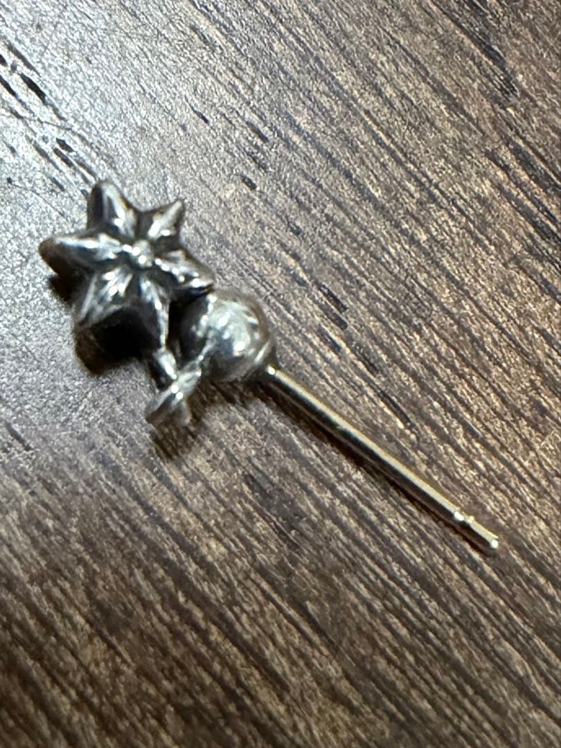 クロムハーツタイニースターチャームピアス