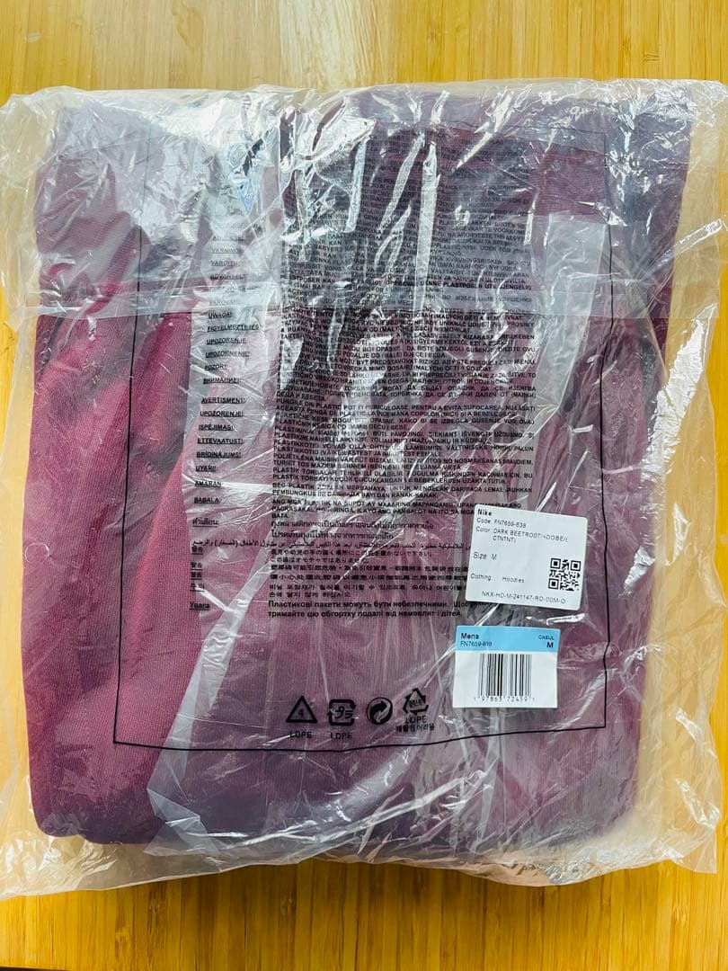 海外限定色⭐︎ナイキx NOCTAフリースCSパーカーMサイズタグ付未開封新品