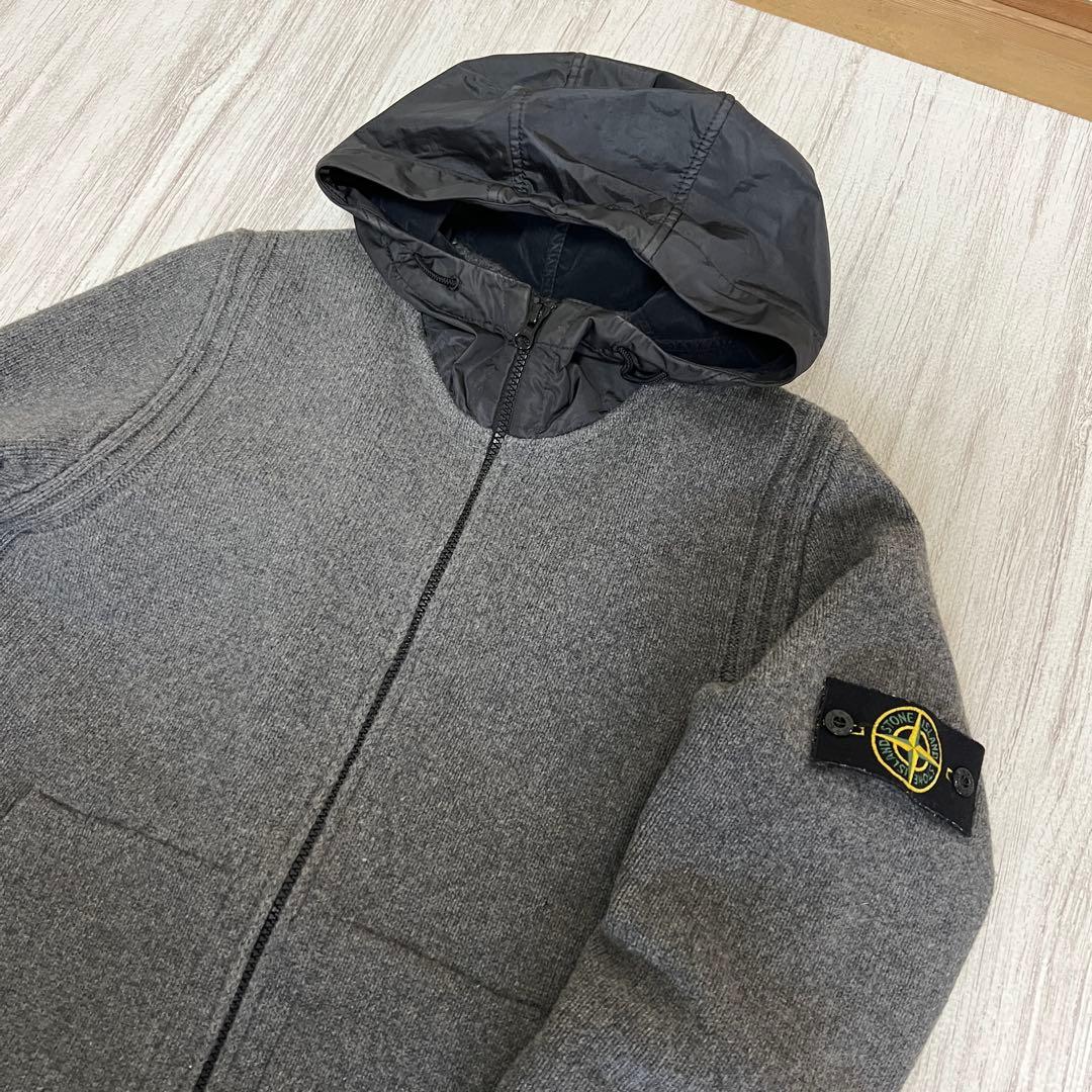 レア！ストーンアイランド フーディ カーディガン 美品
