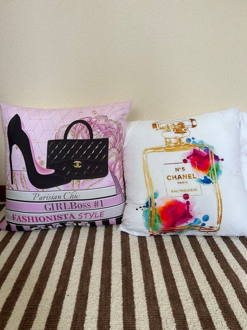 CHANEL ノベルティ クッションカバー　組み合わせ自由なお得6枚セット！