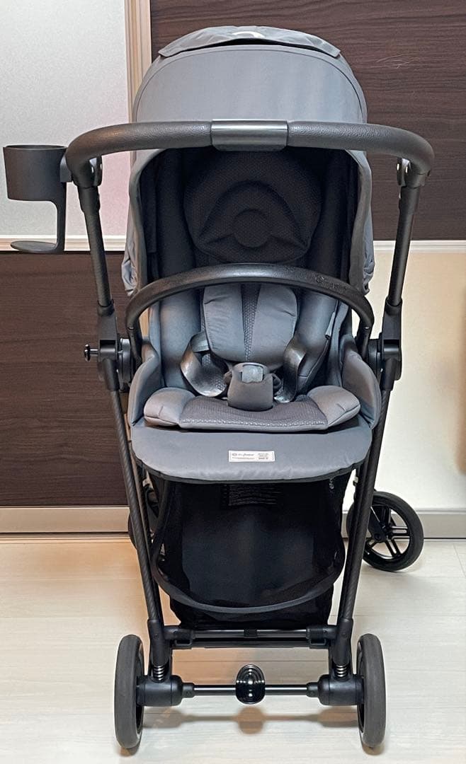 美品 人気モデル cybex サイベックス メリオカーボン モニュメントグレー