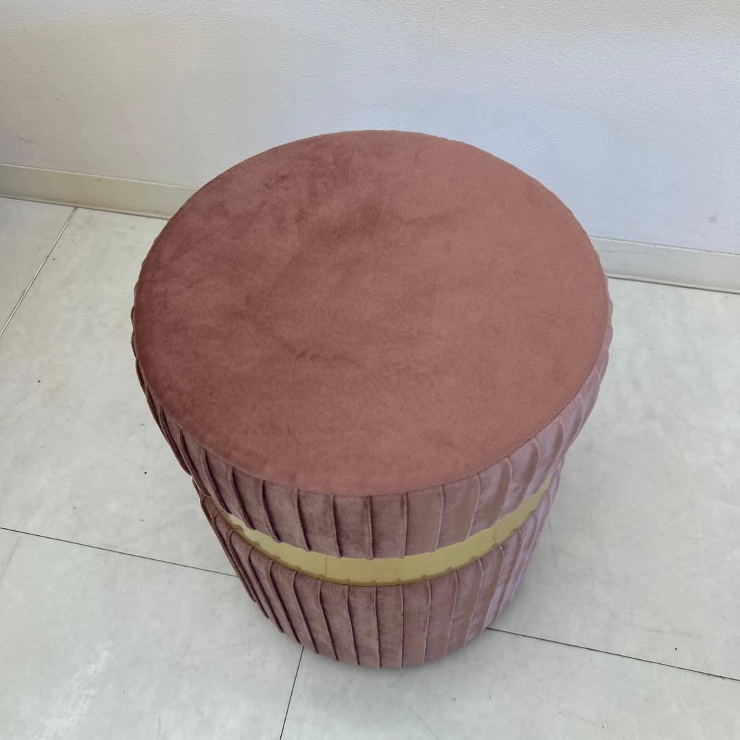 新品☆ロココ調スツール プリンセススツール 椅子 腰掛け クラシック 姫家具