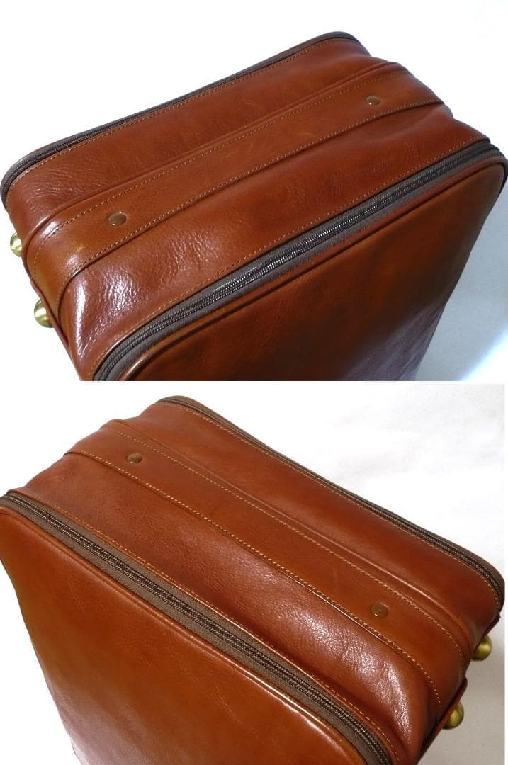 いちごVintage 美品★BALLY レザースーツケース★バリー