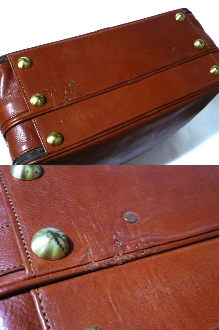 いちごVintage 美品★BALLY レザースーツケース★バリー