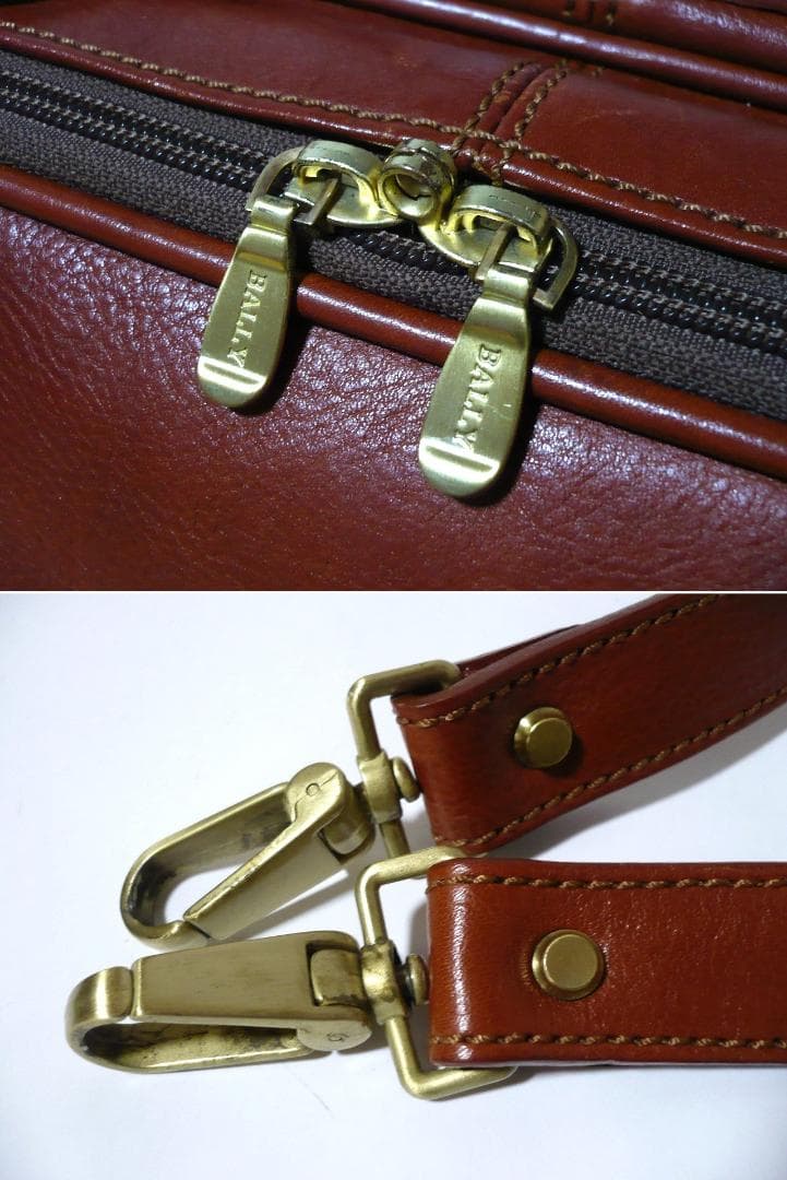 いちごVintage 美品★BALLY レザースーツケース★バリー