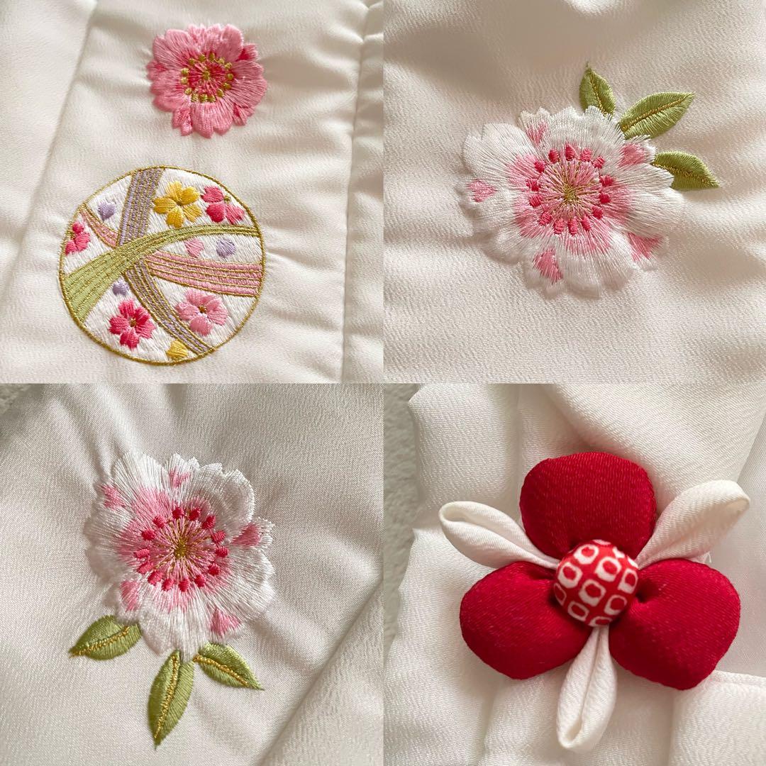 極美品❣️総額37000 京都花ひめ 七五三着物 3歳　女の子　小物付き被布セット