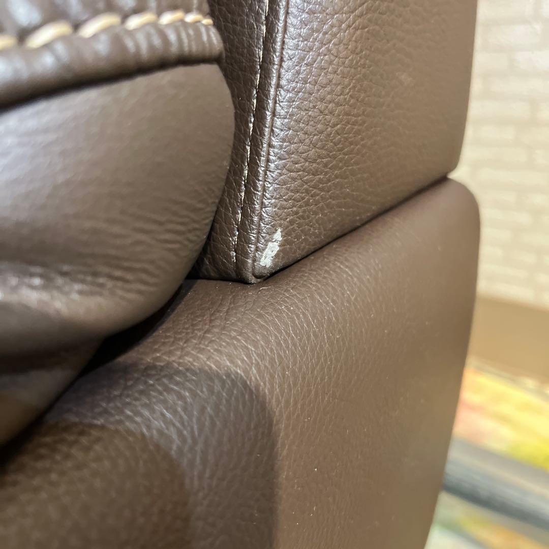 【カリモク】Z187シリーズ◆2.5人掛けソファ◇ブラウン◆美品◇定価３２万の品