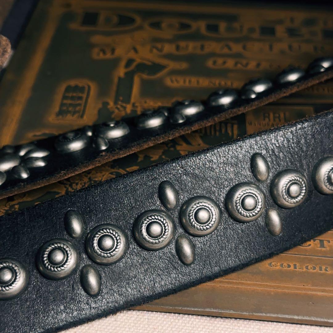 RRL の廃番レザーベルトです。