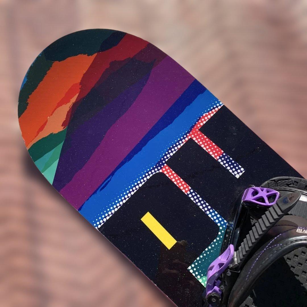 Phantom 139cm スノーボード バートンのバインディング付き