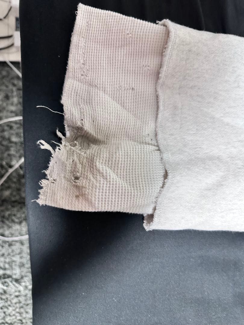 アンセルム　レイヤードスウェットパンツ