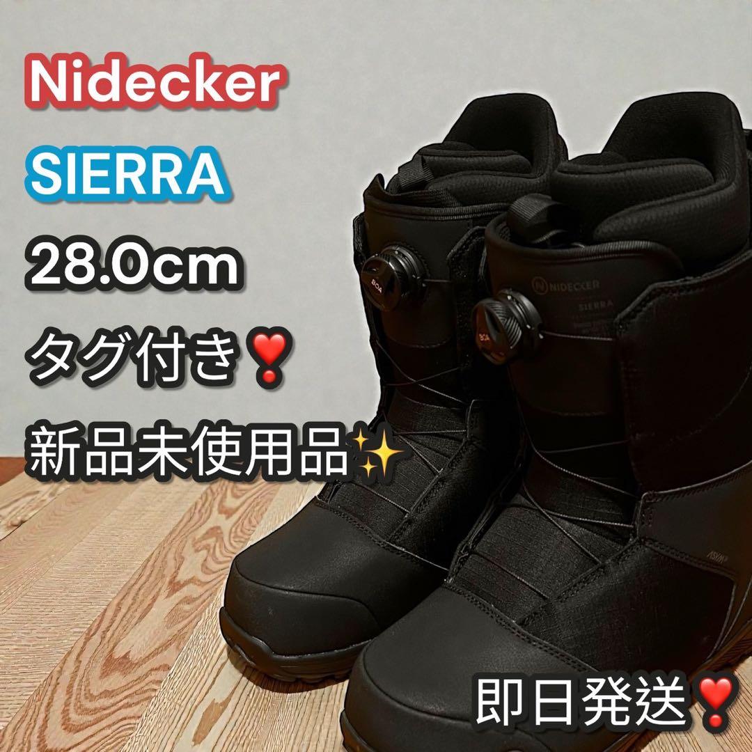 新品未使用✨NIDECKER SIERRA スノーボードブーツ 28.0 BOA