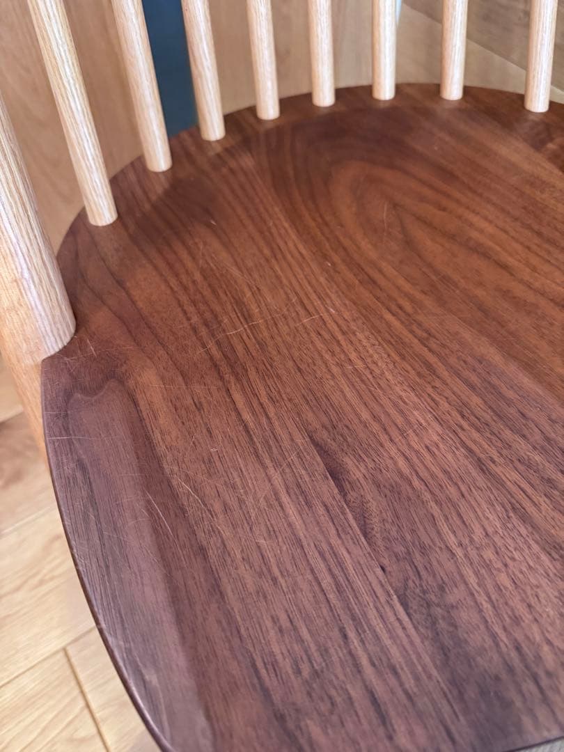 【MATSUTAKEUME】シビルチェア2脚(ウォールナット&オーク)